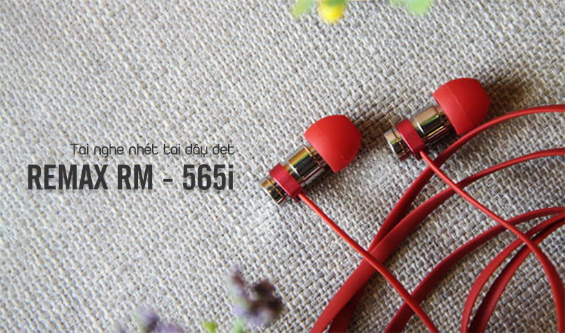 Tai nghe in ear dây dẹt Remax RM - 565i slide1